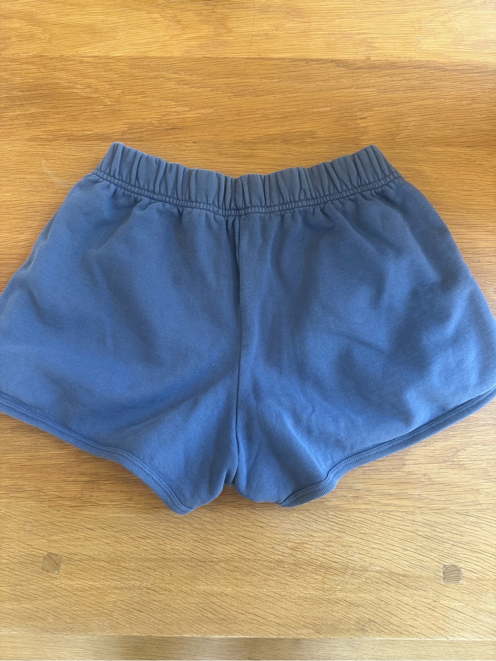 Brandy Melville Newport Beach Navy Blue Fleece Shorts - Picture 4 of 5